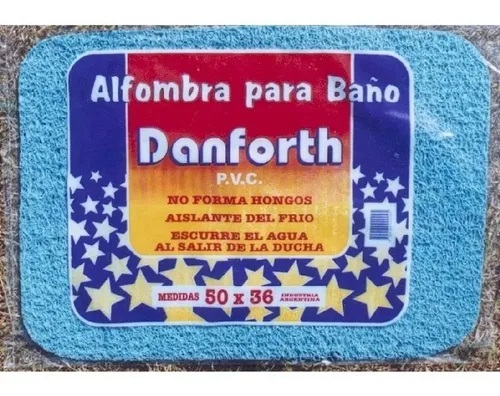 [1994] ALFOMBRA DE BAÑO RULOS 50 CM  X 36 CM. - AL