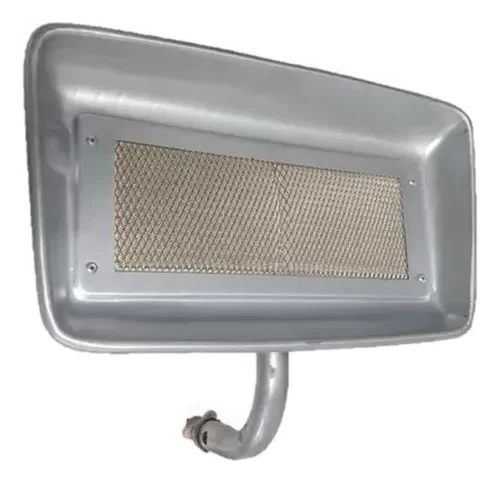 [3306] PANTALLA DIRECTA 3000 CAL- DOBLE P/10 KG. GALVANIZADA 472