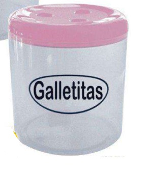 [6000] TARRO COCINA GALLETITAS 3 LT. 17 X 17 CM. 8753