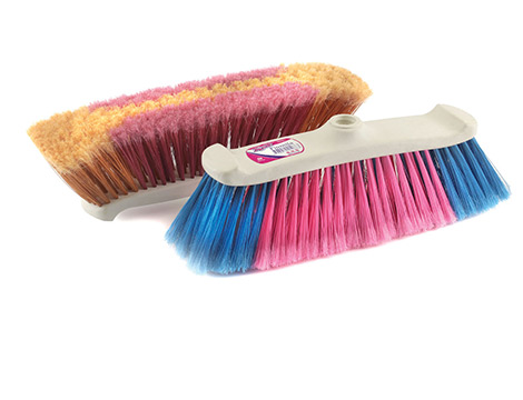 [6086] ESCOBILLON FIORELLA CURVO FIBRA PET BICOLOR 06O