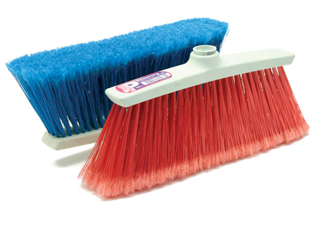 [6203] ESCOBA PRIMAVERA RECTA FIBRA PET BICOLOR 036