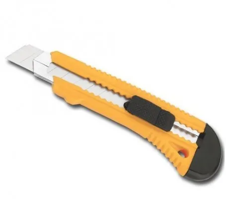 [7820] CORTANTE CUTTER GRANDE CUCHILLA 18 MM. BLISTER.1051