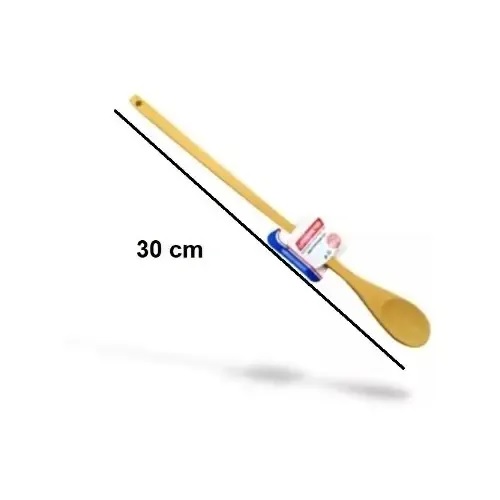 [8375] CUCHARA MADERA 30 CM. - 224