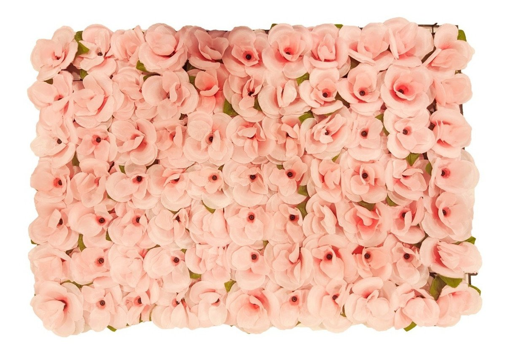 [8543] PANEL DE FLORES PREMIUM ROSA 40X60CM 90095