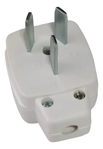 [8958] FICHA MACHO 3 PATAS CHATAS 10 AMP. - 1500
