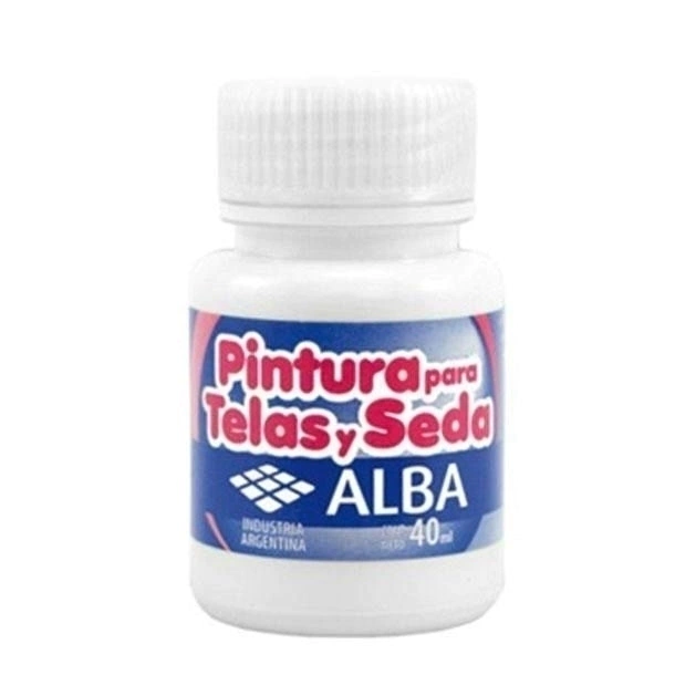 [11036] PINTURA DUO P/ TELA Y SEDA X 40 ML. BLANCO