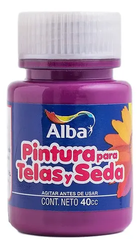 [11043] PINTURA DUO P/ TELA Y SEDA X 40 ML. VIOLETA