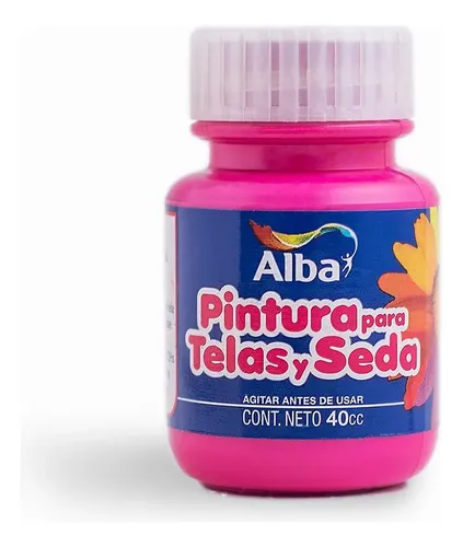 [11044] PINTURA DUO P/ TELA Y SEDA X 40 ML. MAGENTA