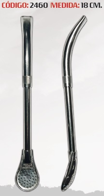 [11602] BOMBILLA PICO LORO CURVA 18 CM. - 2460