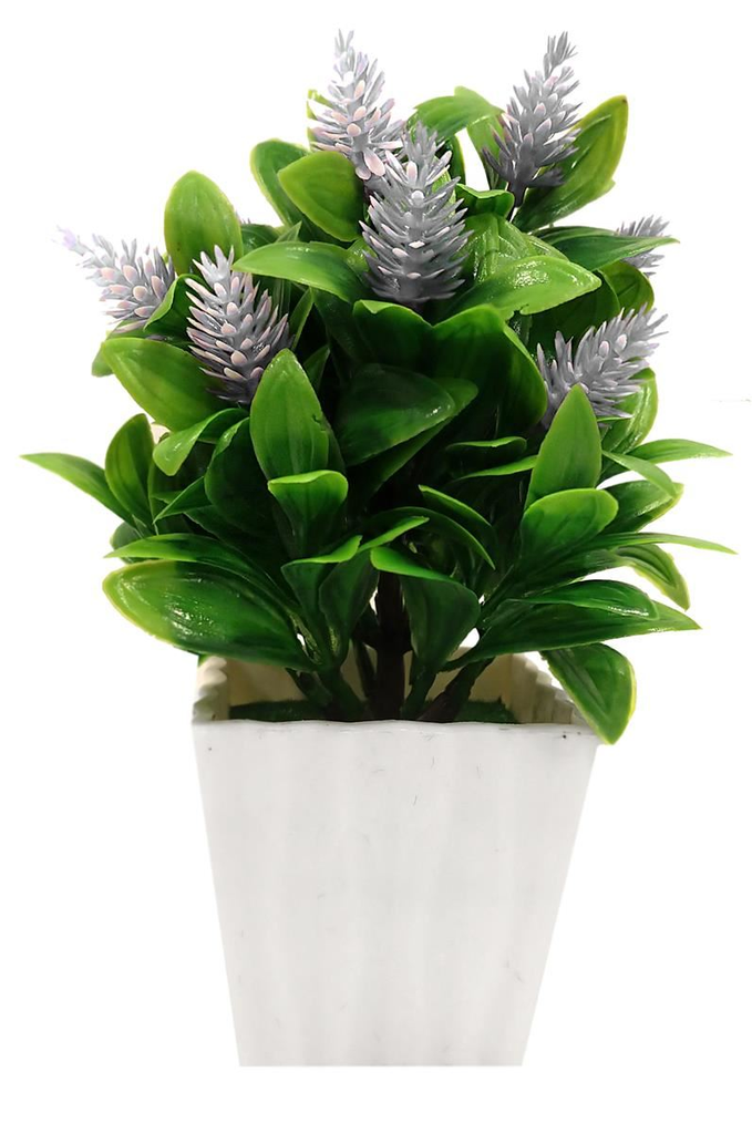 [12134] PLANTA ARTIFICIAL CON MACETA 20CM (ROJO, FUCSIA, VIOLETA, BLANCO) 90290