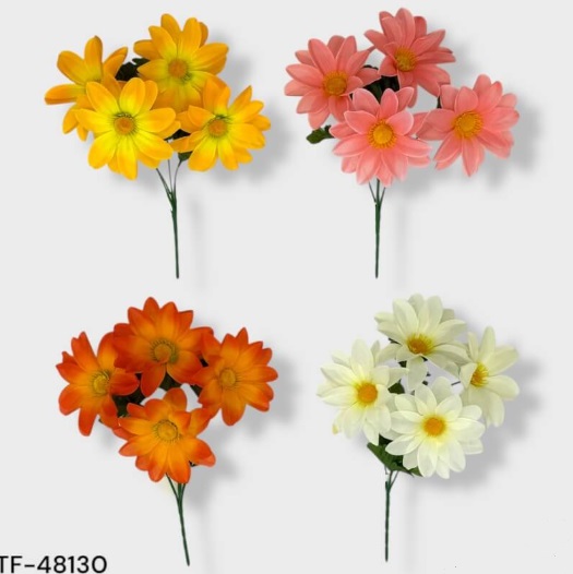 [12217] RAMO DE MARGARITAS X4 U. 35 CM. TF-48130