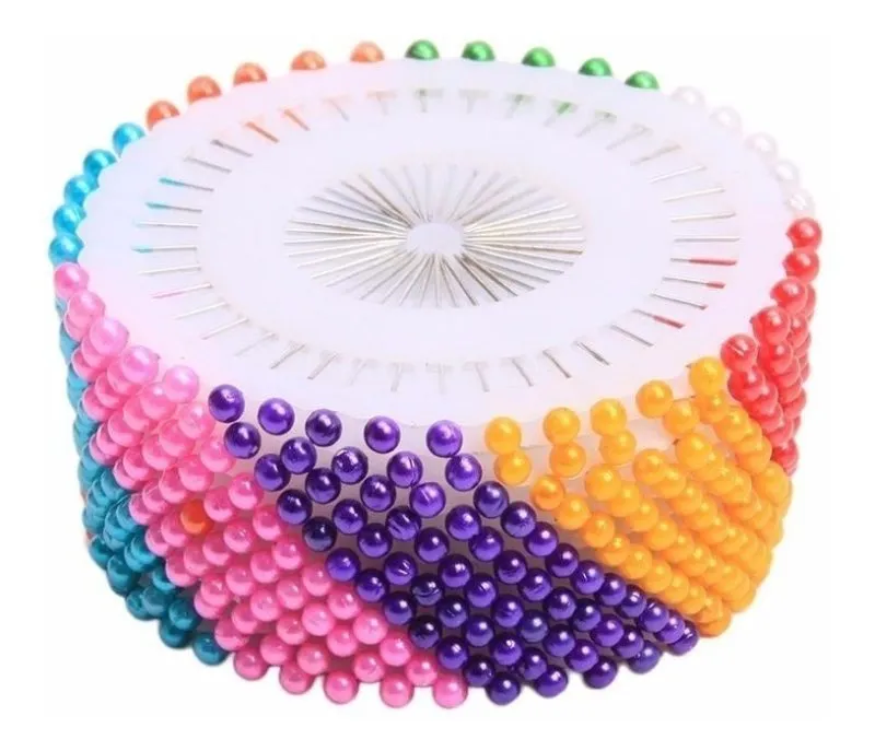 [12498] ALFILER EN DISCO CABEZA DE COLORES X 40 UNID. 237A