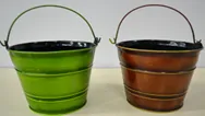 [12929] * MACETA METALICA CON MANIJA ART. SX 50759