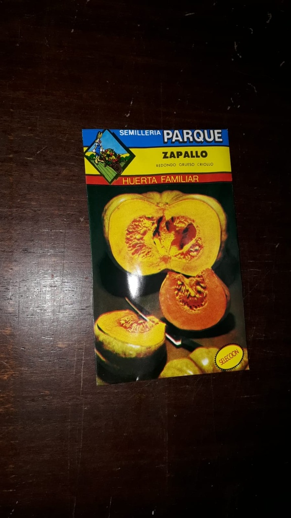 [13027] * SEMILLAS ZAPALLO CRIOLLO ART. 375