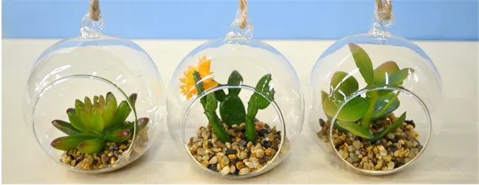 [13148] * CACTUS ARTIFICIAL CON TERRARIO ART. 160038 A