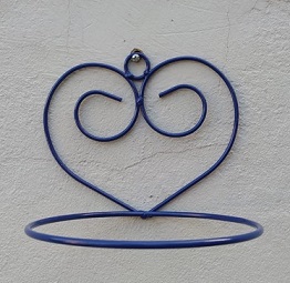 [13181] CORAZON CON ARO 20 CM. ART. 224