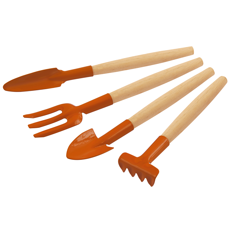 [13324] JUEGO JARDIN P/MACETA 4 PIEZAS - 43750005