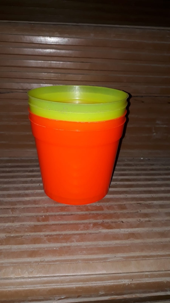 [13509] MACETA CLASICA FLUOR N° 12 COLORES SURT.