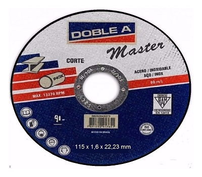 [13580] DISCO C/P O.A. 115X1,6X22,2 MASTER 42640163