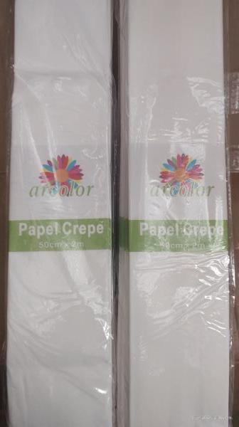 [13895] PAPEL CREPE 50X200 BLANCO CRE001