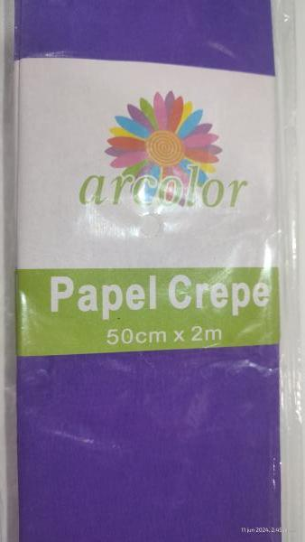 [13898] PAPEL CREPE 50X200 VIOLETA CRE001