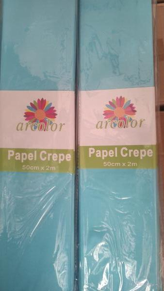 [13901] PAPEL CREPE 50X200 CELESTE CRE001