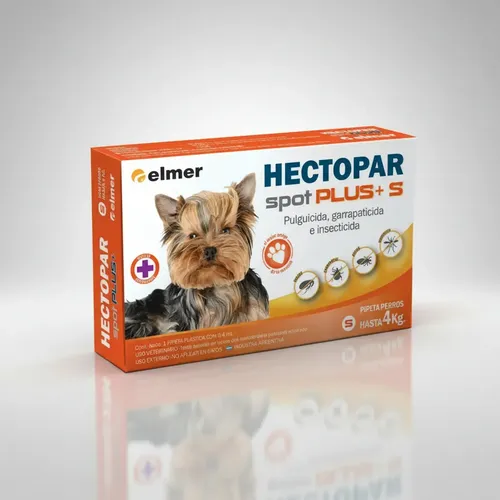 [13921] PIPETA P/ PERRO SPOT PLUS S 0,4 ML ( DE 0 HASTA 4 KG)