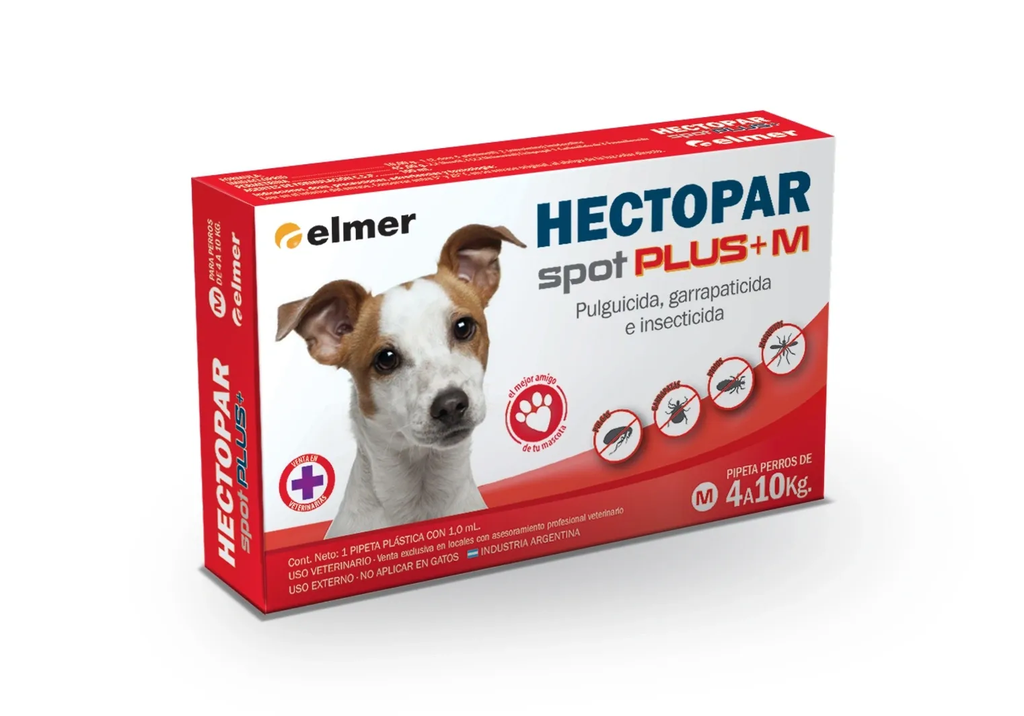 [13922] PIPETA P/ PERRO SPOT PLUS M 1,0 ML ( HASTA 10 KG)