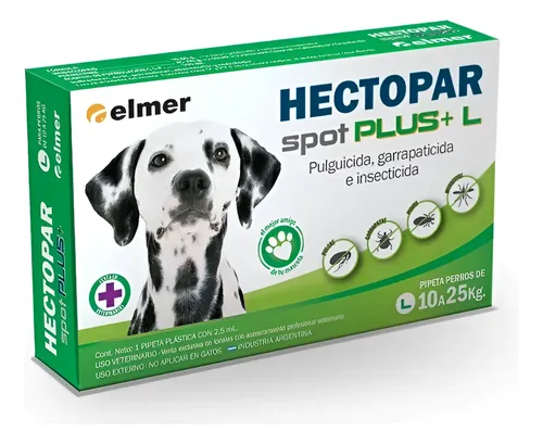 [13923] PIPETA P/ PERRO SPOT PLUS L 2,5 ML ( HASTA 25 KG)