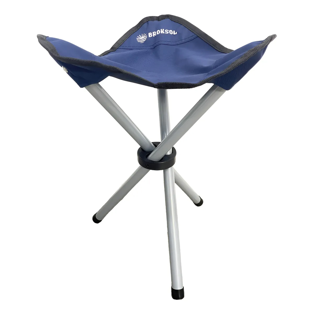 [13979] BANQUITO PLEGABLE TRES PATAS AZUL BAN-01AZ