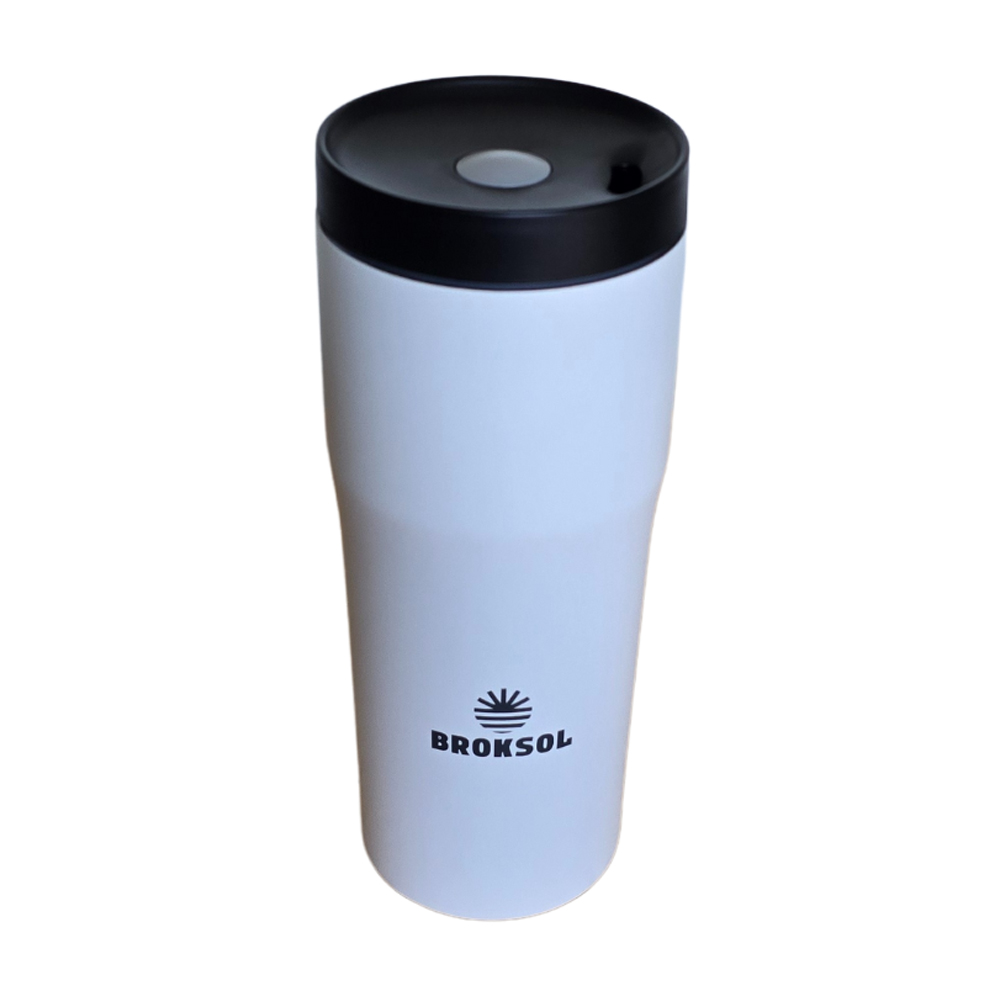 [14012] VASO TERMICO AC. INOX. 480 ML. BLANCO - TER-VAS480BL