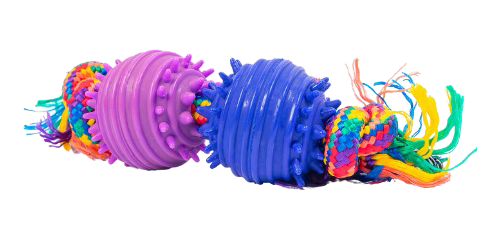 [14203] HUESO DE HILO C/ 2 PELOTAS 60 MM. HH260G