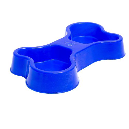 [14213] COMEDERO HUESO DOBLE FLUOR CHD