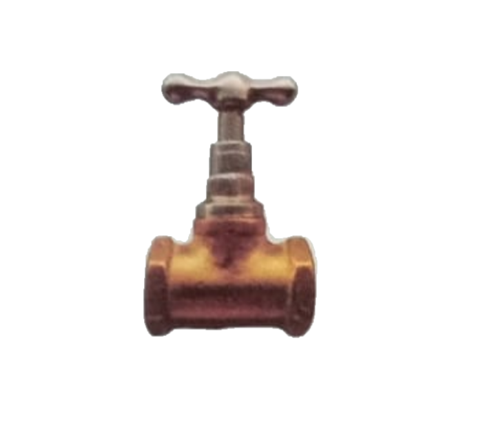 [14371] LLAVE PASO BCE. 3/4" CROM HH 13850005