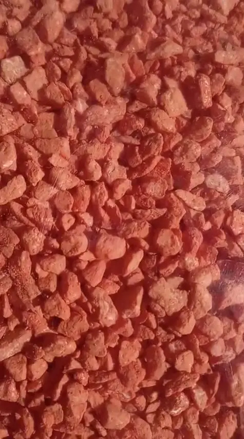 [14596] PIEDRAS DECORATIVAS X500 GRS. COLOR NARANJA