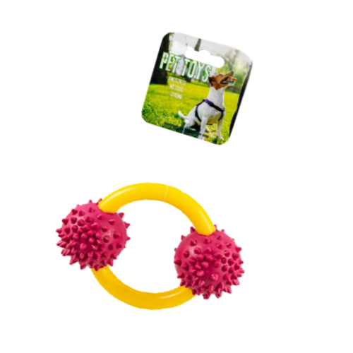 [14622] MORDISCO C/ 2 PELOTA 60 MM. M2P60