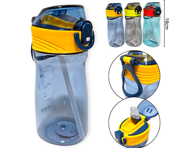 [14671] BOTELLA PLASTICA C/ PICO SILICONA 350 ML. (HW52055)