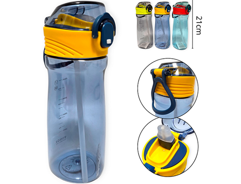 [14672] BOTELLA PLASTICO C/PICO SILICONA 500 ML. HW52056