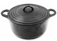 [14790] OLLA CACEROLA C/ TAPA 6 LT.