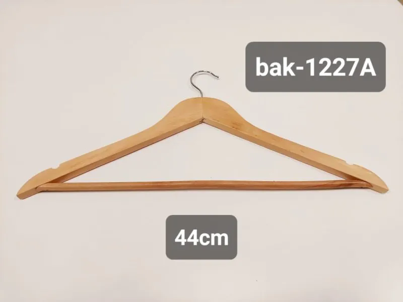[14843] PERCHA MADERA 44 CM. 1227A