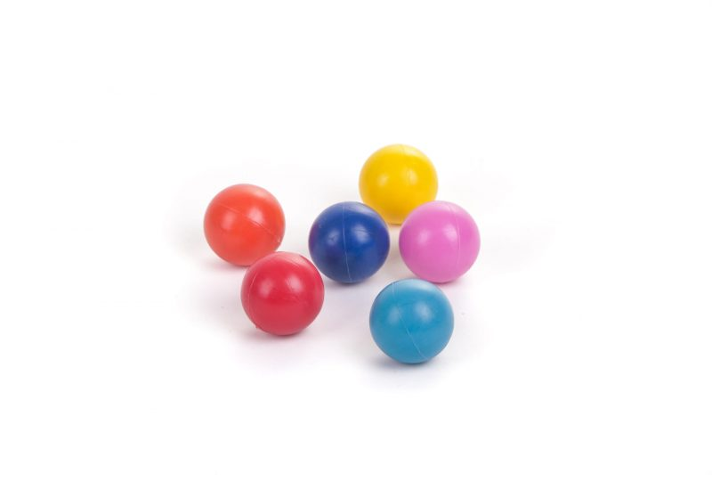[14876] PELOTA DE PLASTICO S/ VAINILLA CHICA