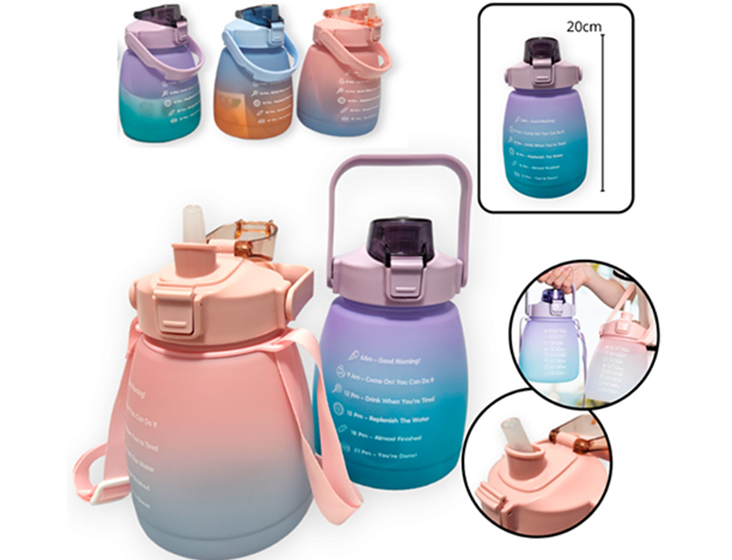 [14916] BOTELLA DE PLASTICO MOTIVACIONAL 1800ML (HW08315)