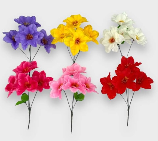 [15000] RAMO DE ROSAS CHINAS X4 - 33 CM - TF-15080