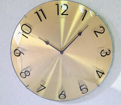 [15071] RELOJ DE PARED FONDO METALICO 30 CM. 793T